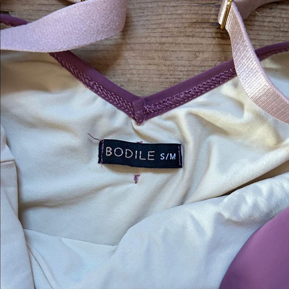 BODILE KARINA LEOTARD | ECOSCULPT, Mexican Rose, S/M - Picture 4 of 5